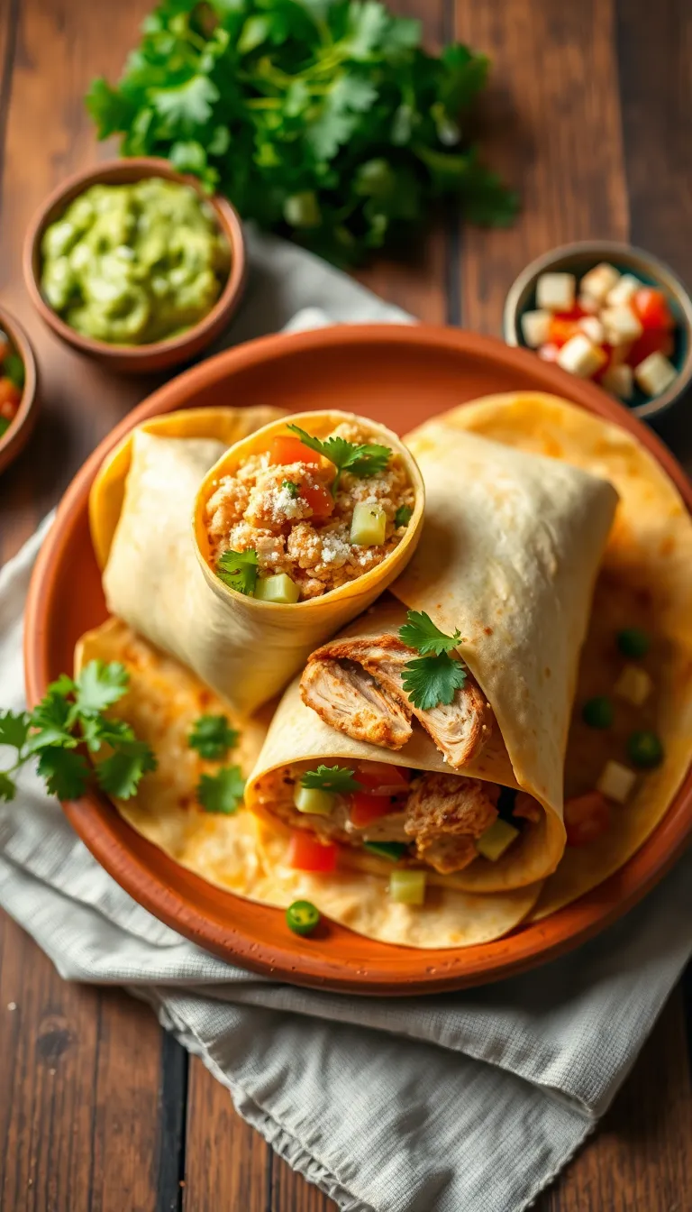 About This chicken burritos Recipe