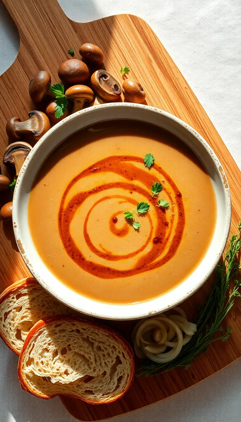About This mushroom soup Recipe